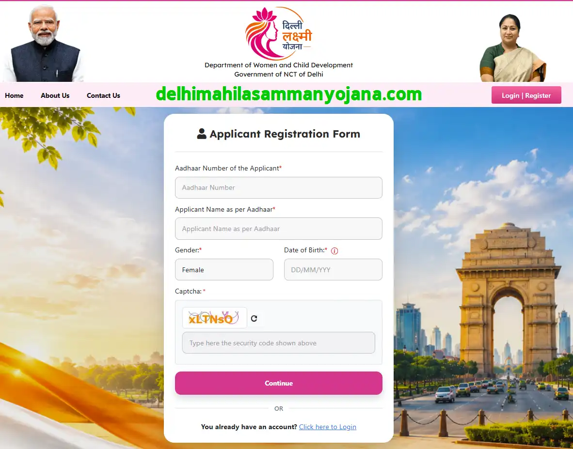 Delhi Lakshmi Yojana Registration 2026